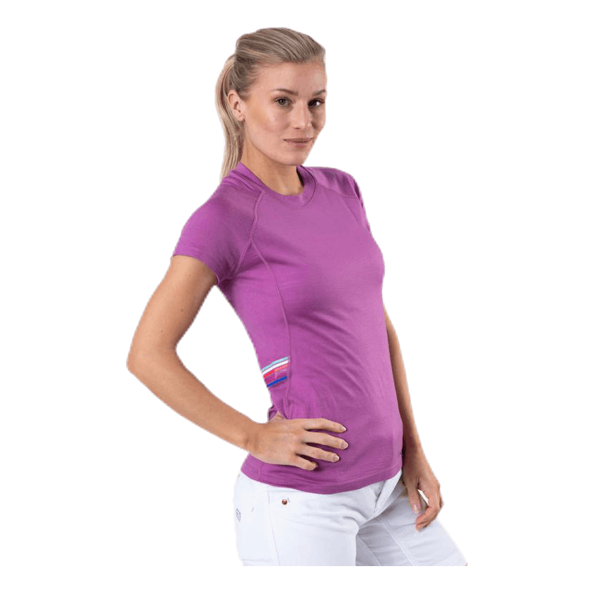 Zeal Merino Tee  Purple