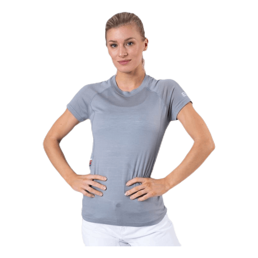 Zeal Merino Tee  Grey