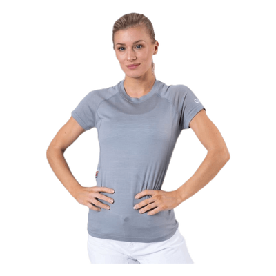 Zeal Merino Tee  Grey