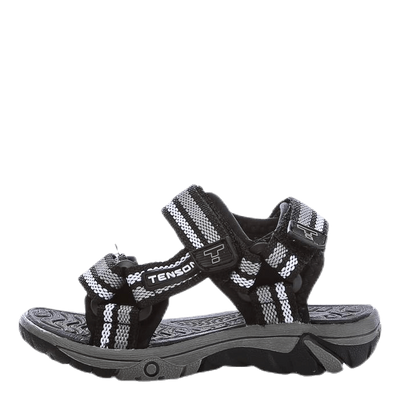 Tail Woven Sandal Black