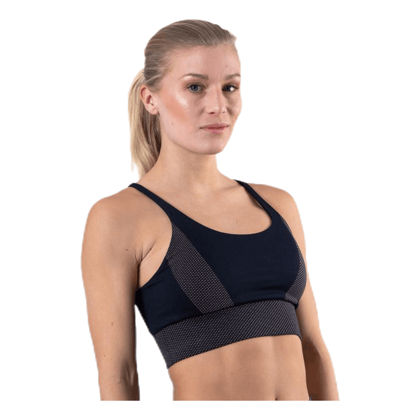 Jaquard Seamless Top Blue