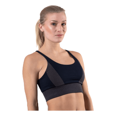Jaquard Seamless Top Blue