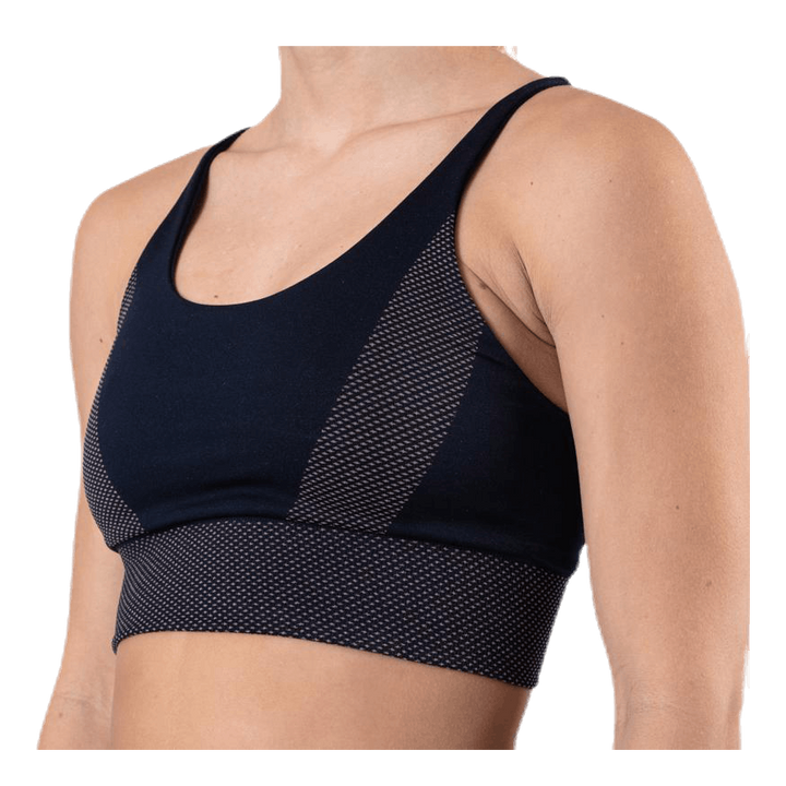 Jaquard Seamless Top Blue