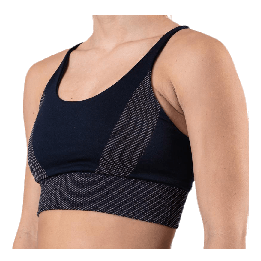 Jaquard Seamless Top Blue