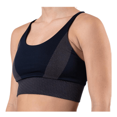 Jaquard Seamless Top Blue