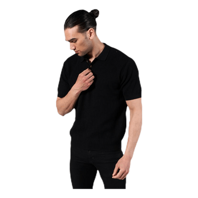Sweater Short Sleeve Gnesta Black
