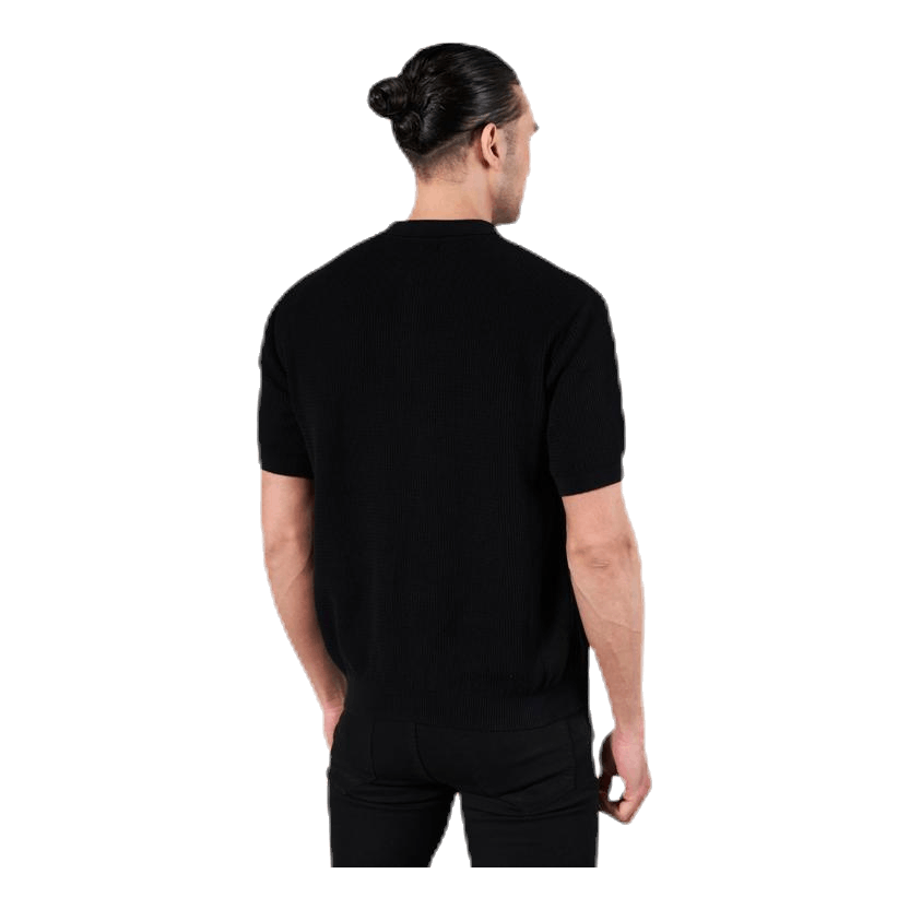 Sweater Short Sleeve Gnesta Black