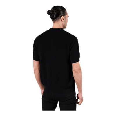 Sweater Short Sleeve Gnesta Black