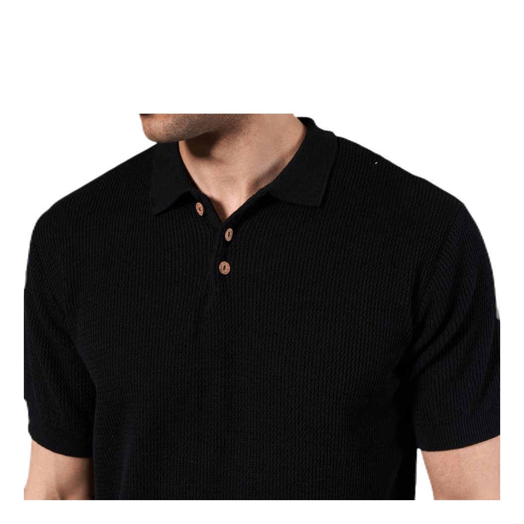 Sweater Short Sleeve Gnesta Black