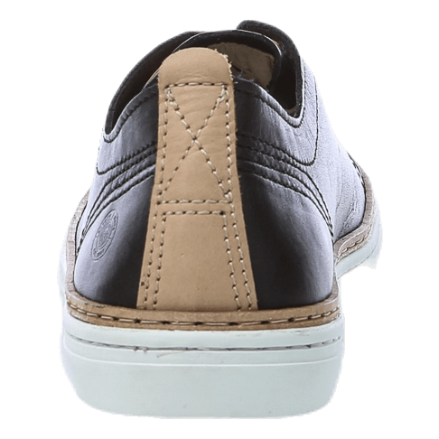 Silvermine Low Leather Black