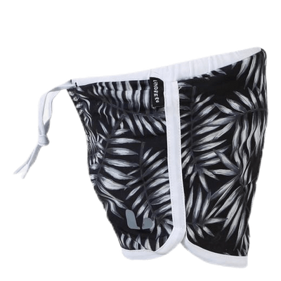 Palm Swim Diaper Shorts Black
