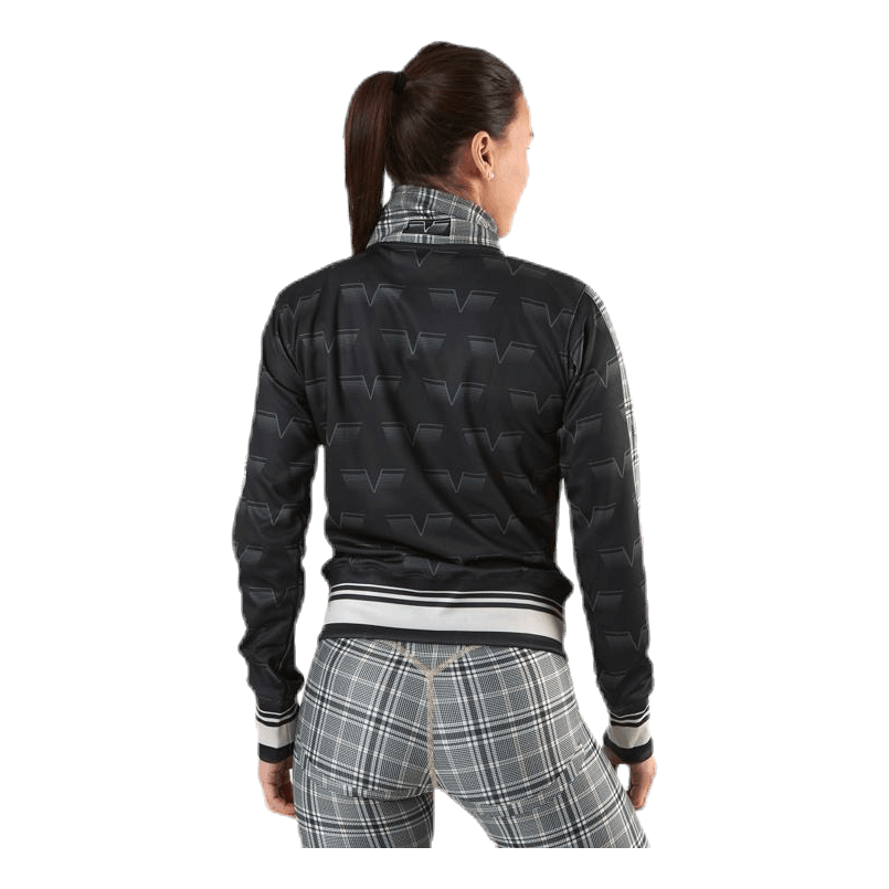 Track Jacket GLNCHCK 3 Black/Beige