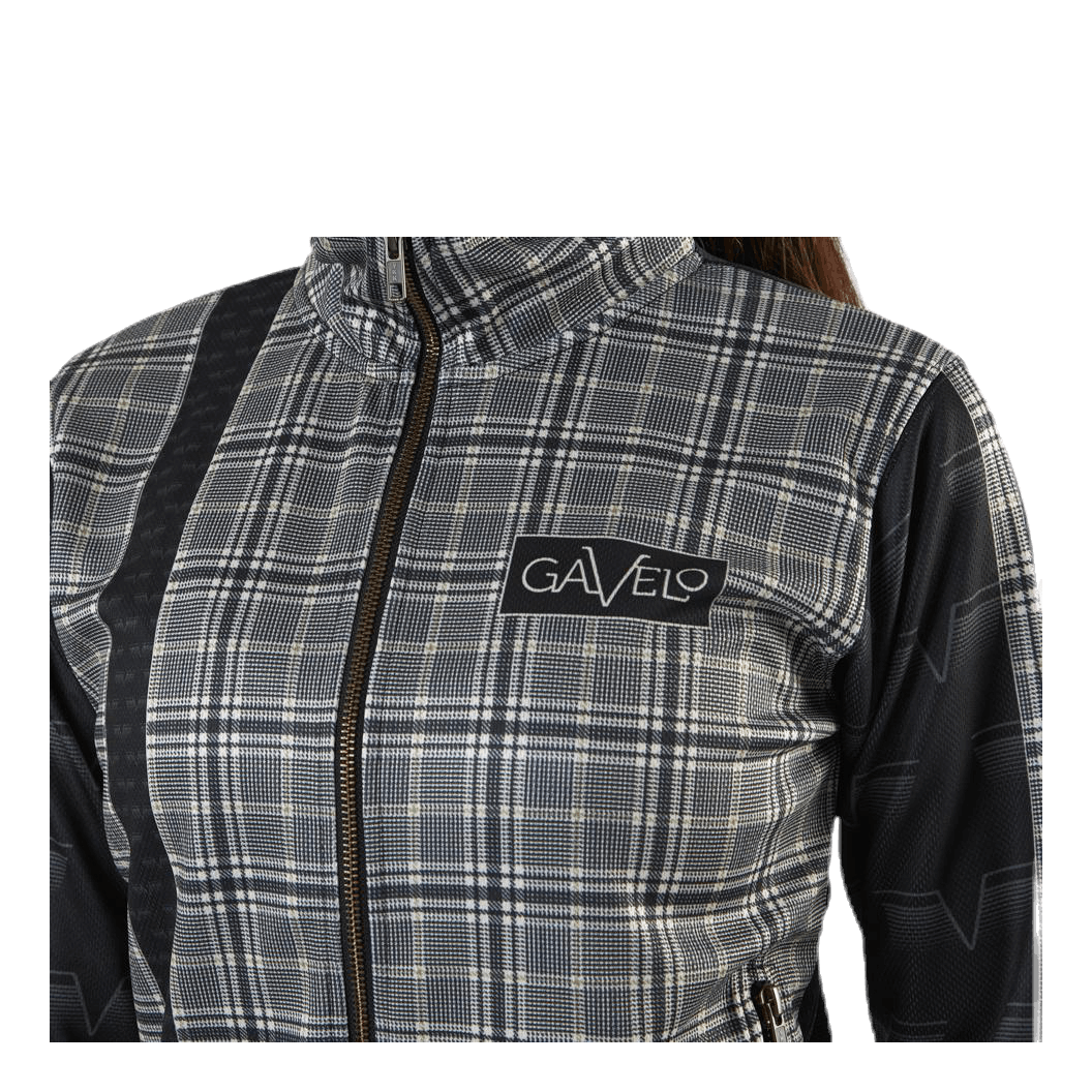 Track Jacket GLNCHCK 3 Black/Beige