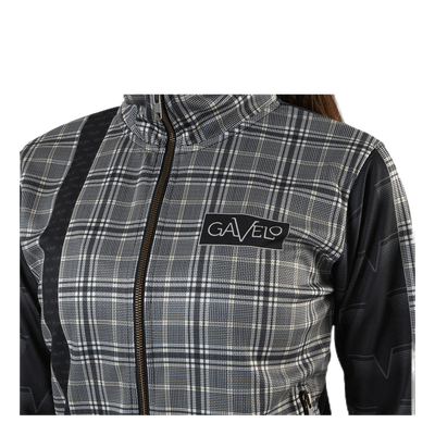 Track Jacket GLNCHCK 3 Black/Beige