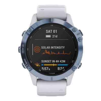 Fenix 6 Pro Solar Blue/White