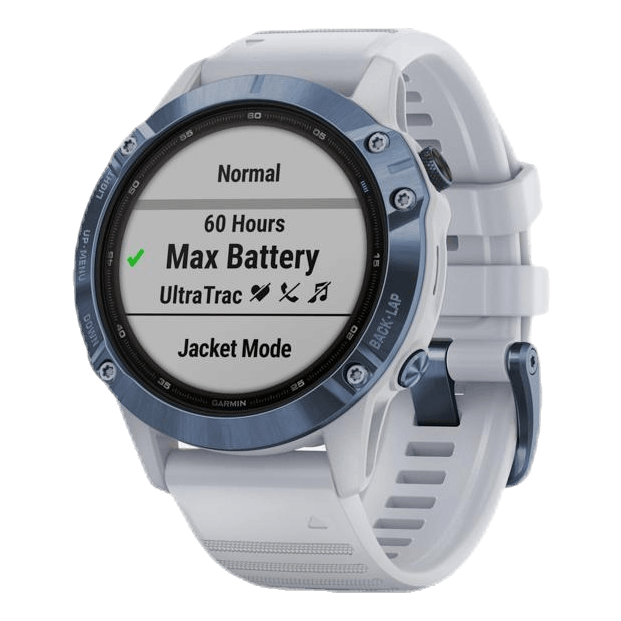 Fenix 6 Pro Solar Blue/White