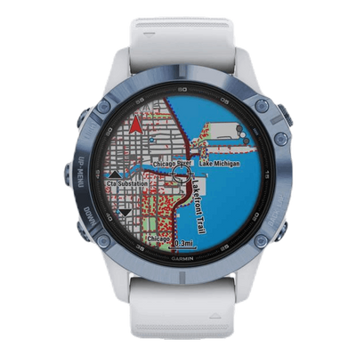 Fenix 6 Pro Solar Blue/White