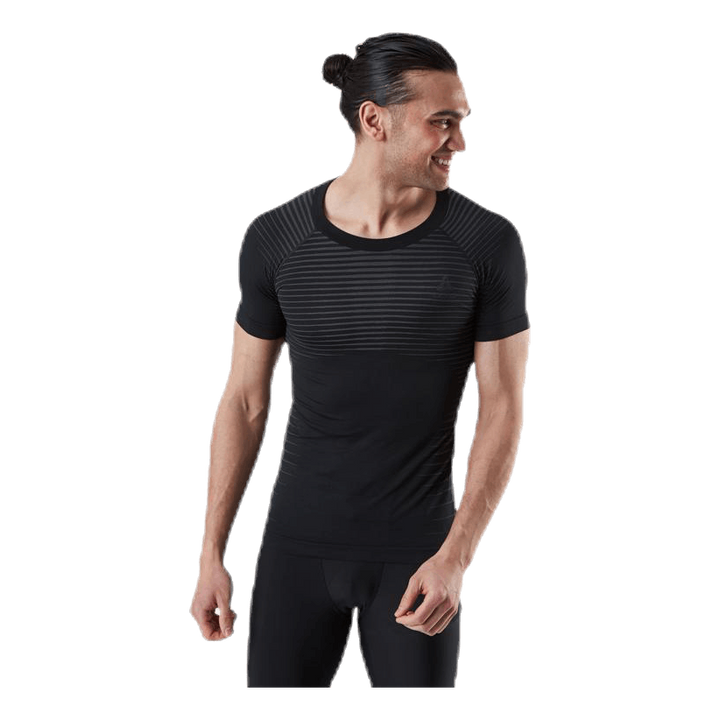 BL Top Crew Neck Performance Light Black