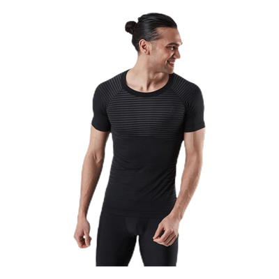 BL Top Crew Neck Performance Light Black