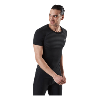 BL Top Crew Neck Performance Light Black