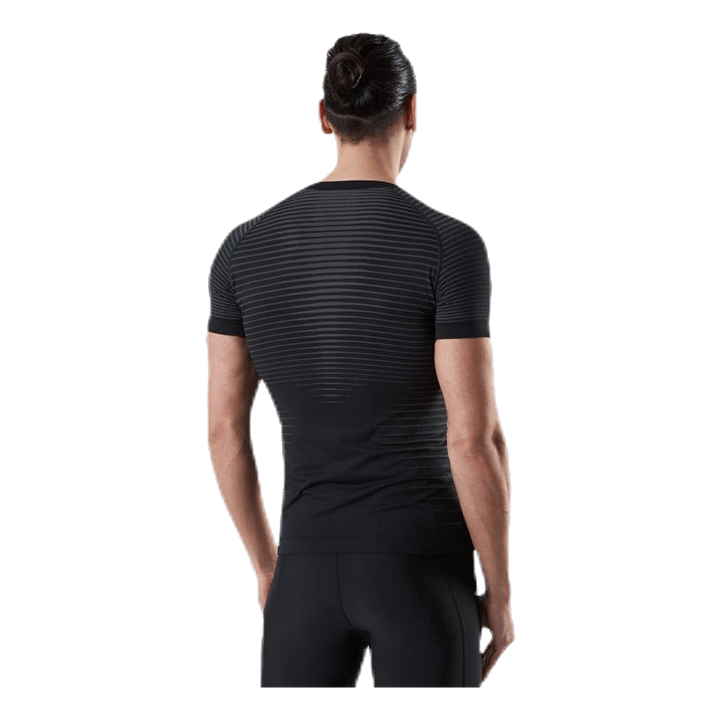 BL Top Crew Neck Performance Light Black