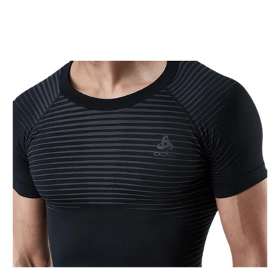 BL Top Crew Neck Performance Light Black
