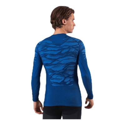 Suw Top Crew Neck L/S Performance Blackcomb Blue