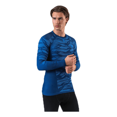 Suw Top Crew Neck L/S Performance Blackcomb Blue