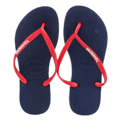 Slim Logo Blue/Red