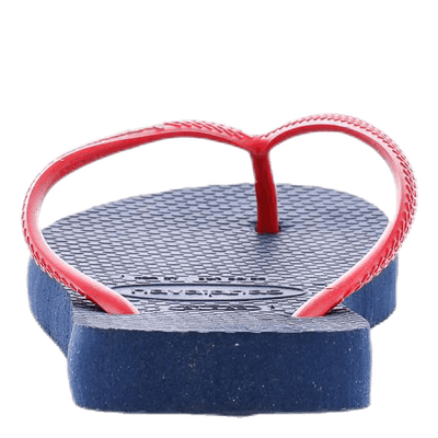 Slim Logo Blue/Red