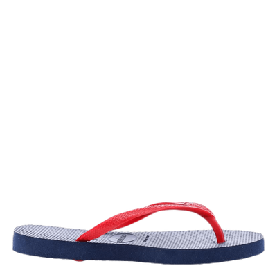 Slim Logo Blue/Red