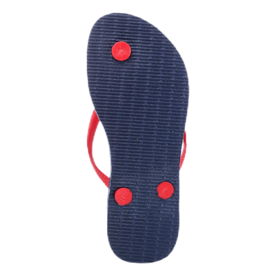 Slim Logo Blue/Red