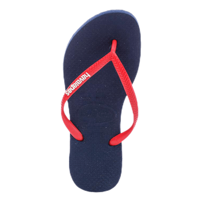 Slim Logo Blue/Red