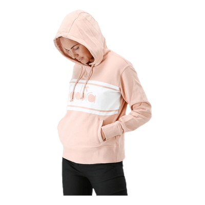L. Hoodie Spectra Pink/Beige