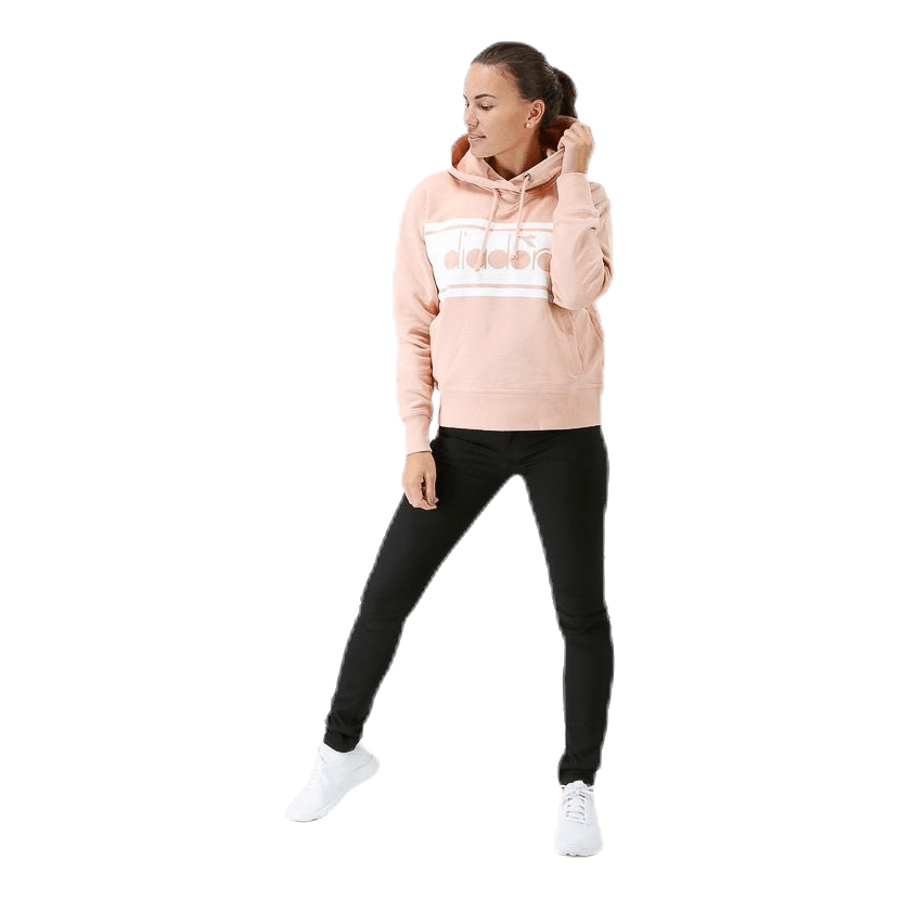 L. Hoodie Spectra Pink/Beige