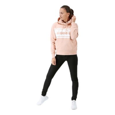 L. Hoodie Spectra Pink/Beige