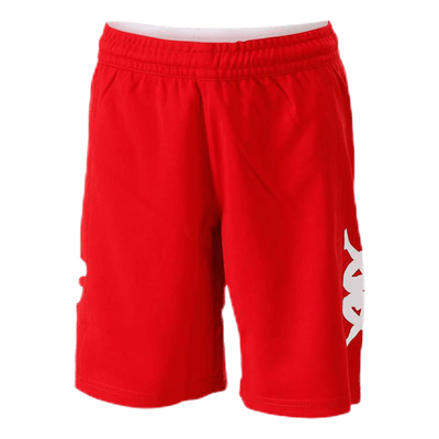 Logoshorts White/Red