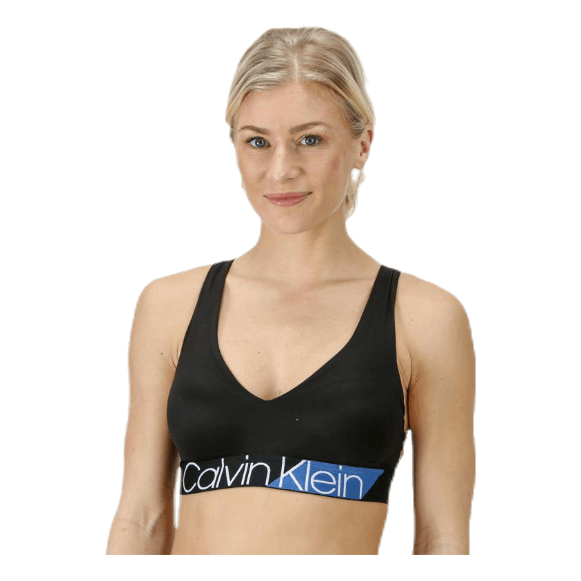 Light Lined Bralette Black