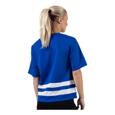 Mesh Tee Logo Blue