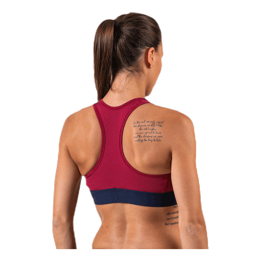 Sports Bra Medium Tri Logo Red