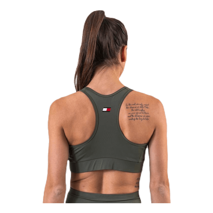 Sports Bra Logo Mid Green