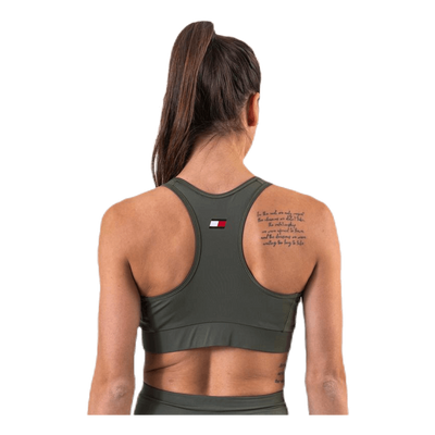 Sports Bra Logo Mid Green