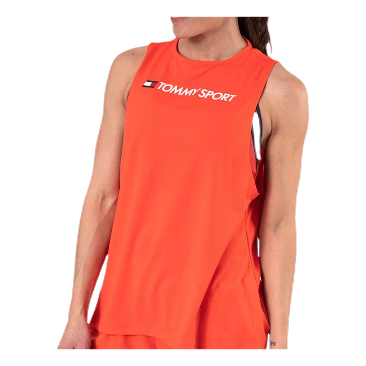 Performance Tank Top Logo Orange