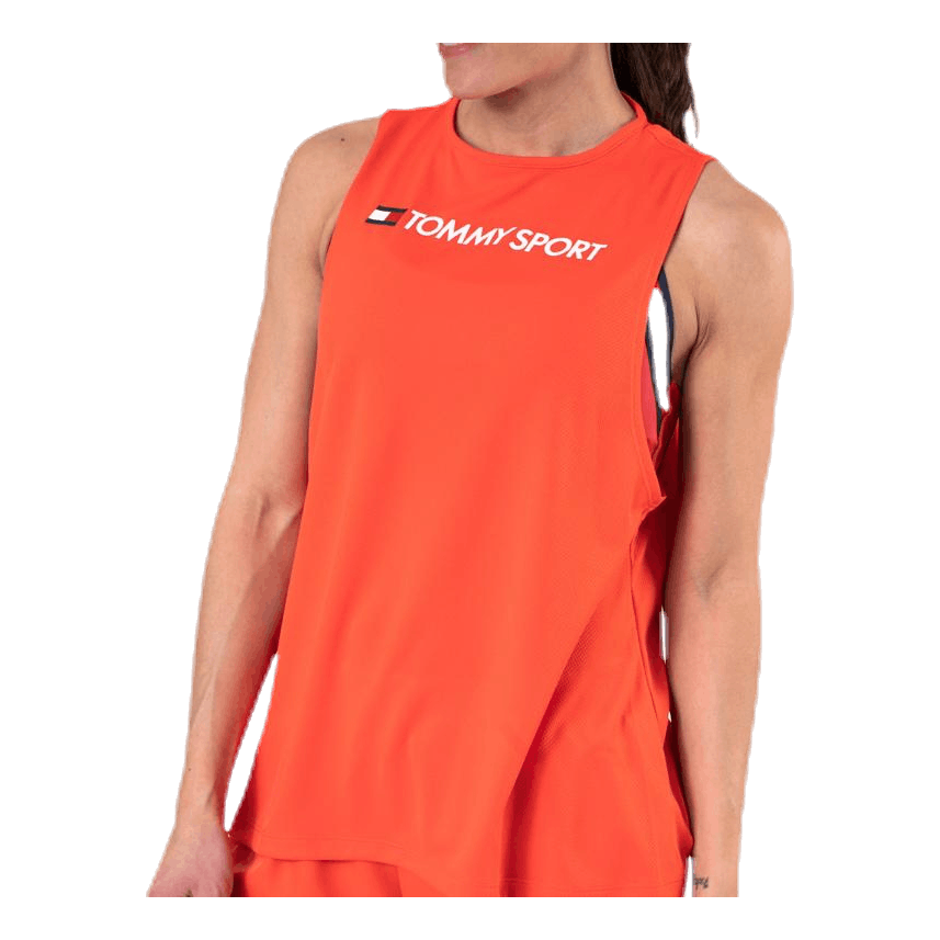 Performance Tank Top Logo Orange