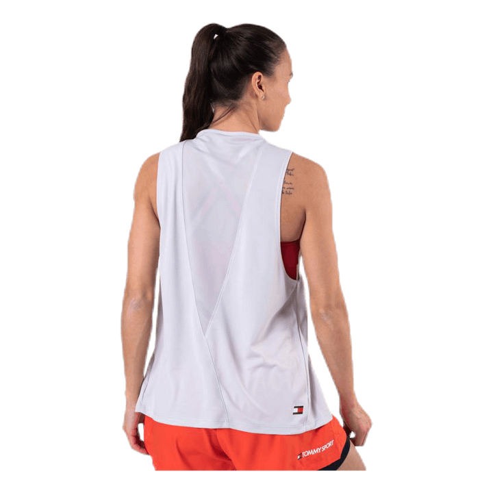 Performance Tank Top Logo Grey