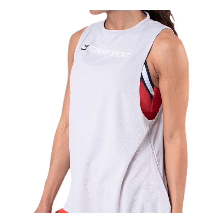 Performance Tank Top Logo Grey