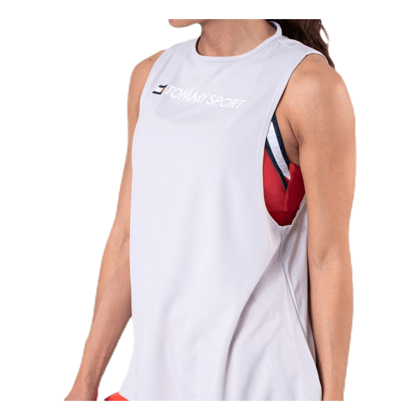 Performance Tank Top Logo Grey