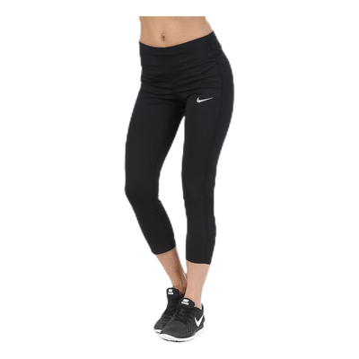 Power Racer Crop Black