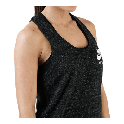 Gym Vintage Tank Black