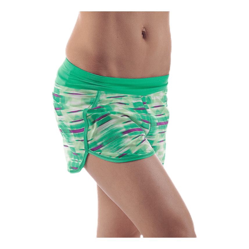 W Eat My Dust Short Patterned/Green